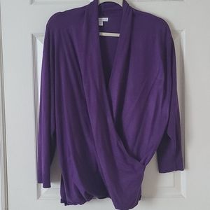 NY & Company surplice wrap top